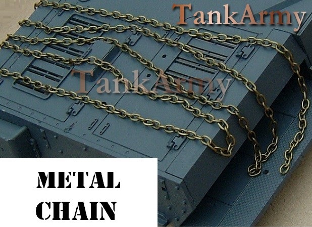Metal chain 3x4mm (copper color, one meter long) - Click Image to Close